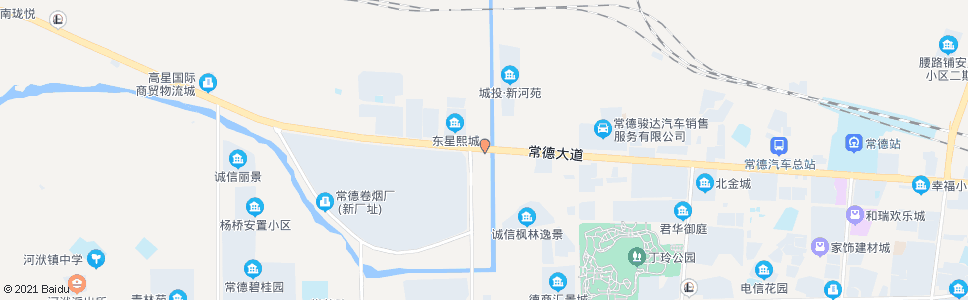 常德新河桥_公交站地图_常德公交_妙搜公交查询2024