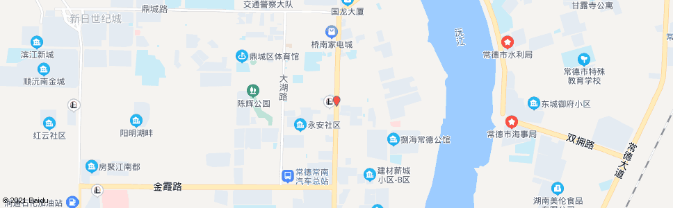 常德八建_公交站地图_常德公交_妙搜公交查询2024