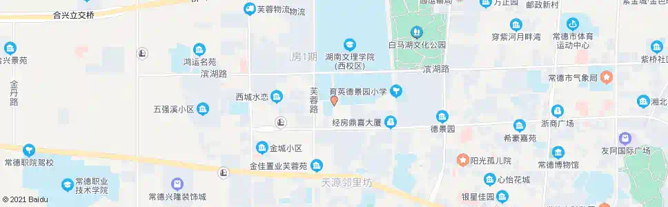 常德德晖宾馆_公交站地图_常德公交_妙搜公交查询2024