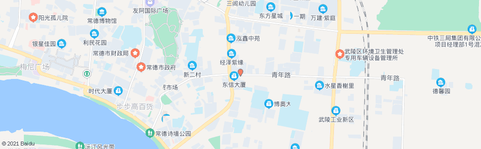 常德新四村_公交站地图_常德公交_妙搜公交查询2024