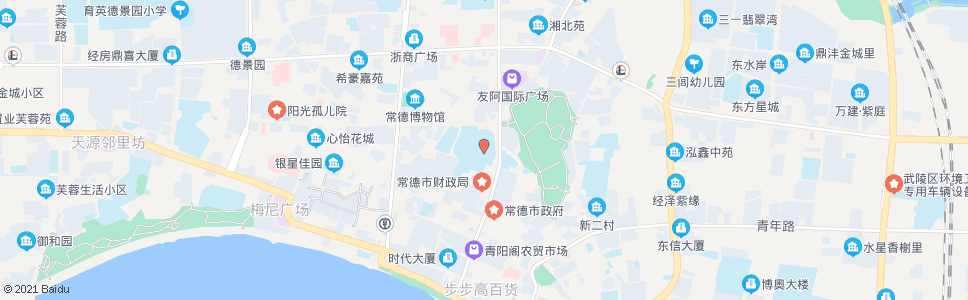 常德一中_公交站地图_常德公交_妙搜公交查询2024