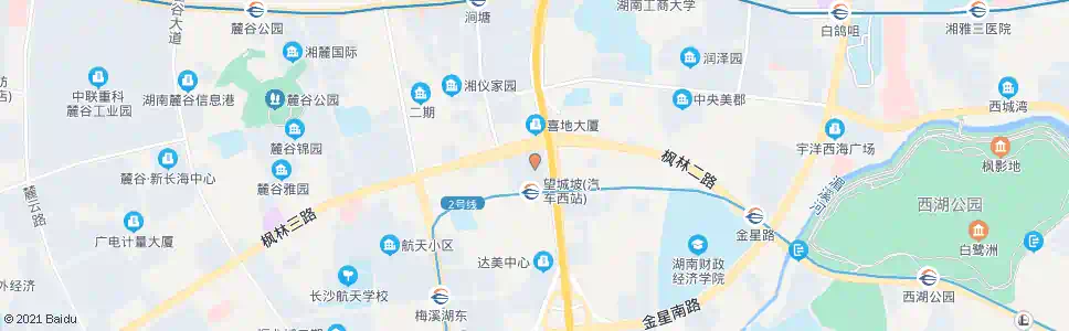 长沙汽车西站_公交站地图_长沙公交_妙搜公交查询2024