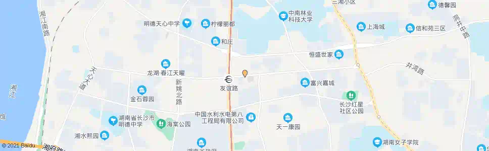 长沙友谊路芙蓉路口_公交站地图_长沙公交_妙搜公交查询2024