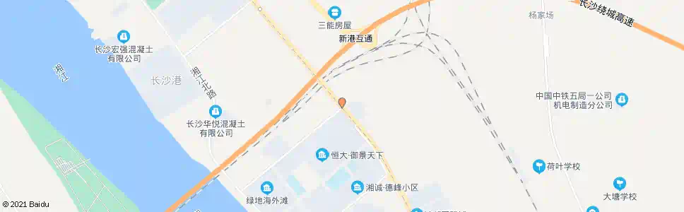 长沙芙蓉北路高冲路口_公交站地图_长沙公交_妙搜公交查询2024