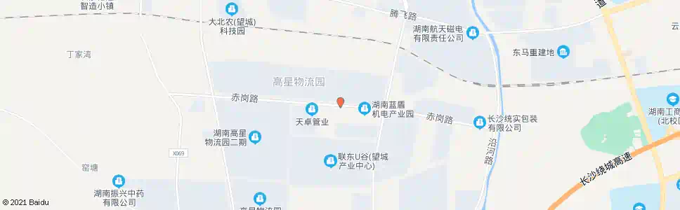 长沙香铺冲_公交站地图_长沙公交_妙搜公交查询2024