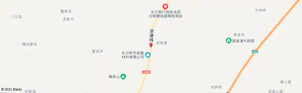 长沙和平村_公交站地图_长沙公交_妙搜公交查询2024