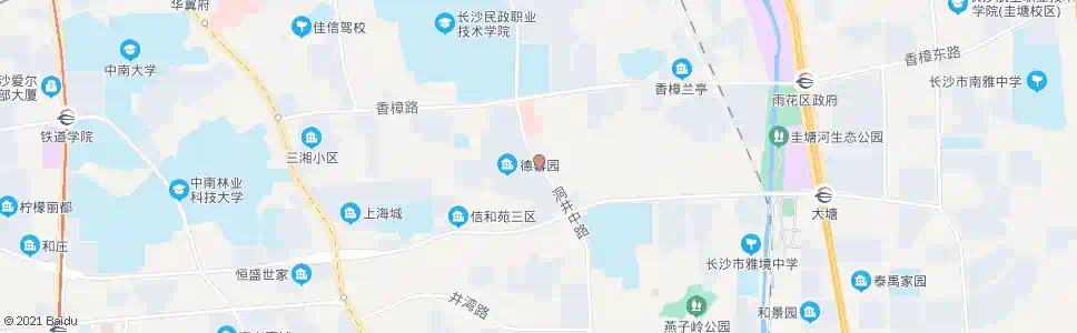 长沙洞井路木莲路口_公交站地图_长沙公交_妙搜公交查询2024