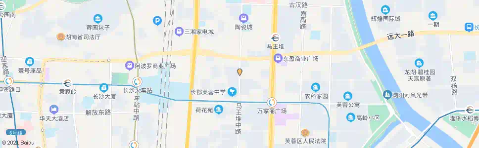 长沙惠泽园_公交站地图_长沙公交_妙搜公交查询2024