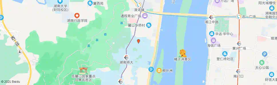 长沙茶山路口_公交站地图_长沙公交_妙搜公交查询2024