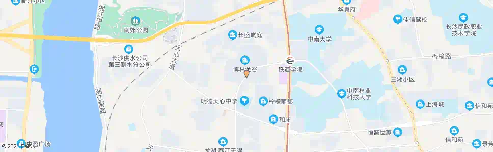 长沙红卫小学_公交站地图_长沙公交_妙搜公交查询2024