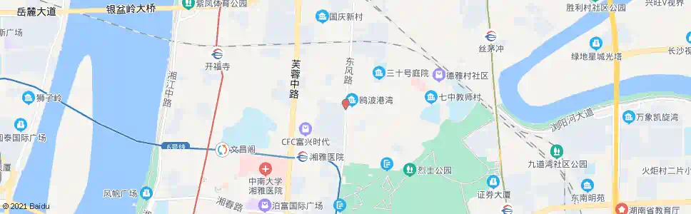 长沙下大垅_公交站地图_长沙公交_妙搜公交查询2024