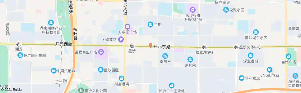 长沙幸福里_公交站地图_长沙公交_妙搜公交查询2024