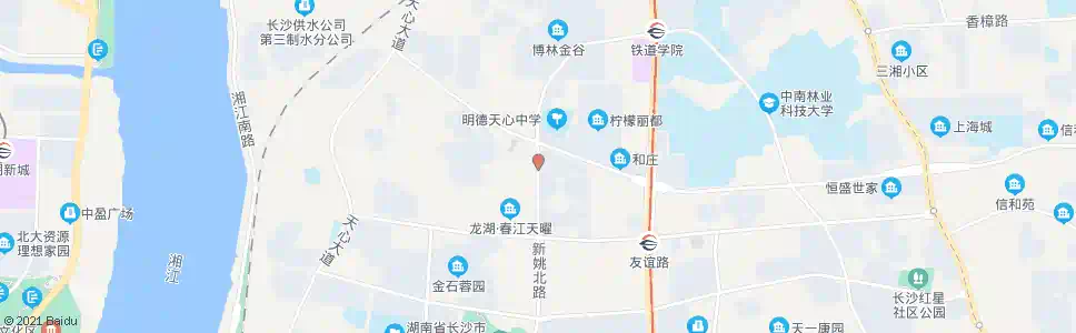 长沙新姚路木莲路口_公交站地图_长沙公交_妙搜公交查询2024