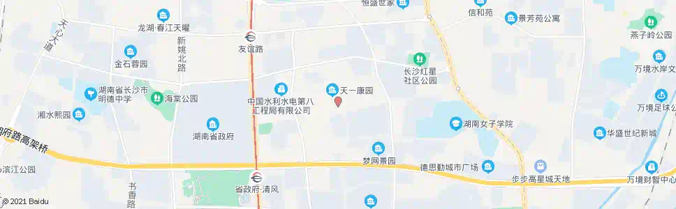 长沙五凌路中_公交站地图_长沙公交_妙搜公交查询2024