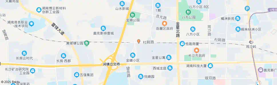 长沙望岳办事处_公交站地图_长沙公交_妙搜公交查询2024