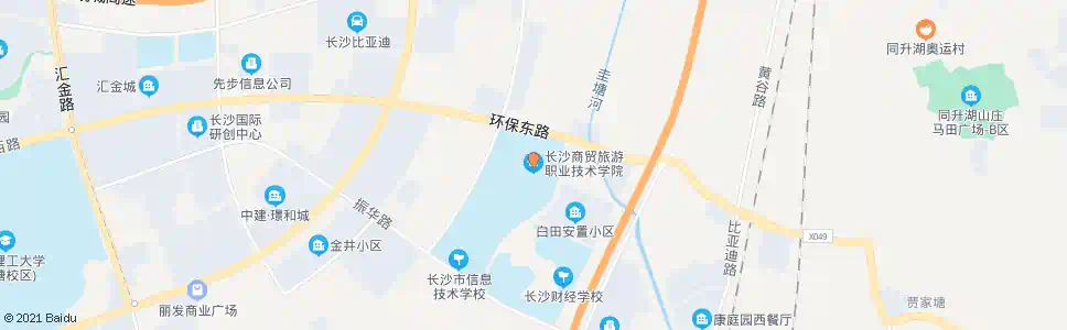 长沙长沙职教基地(长沙商贸旅游职院)_公交站地图_长沙公交_妙搜公交查询2024