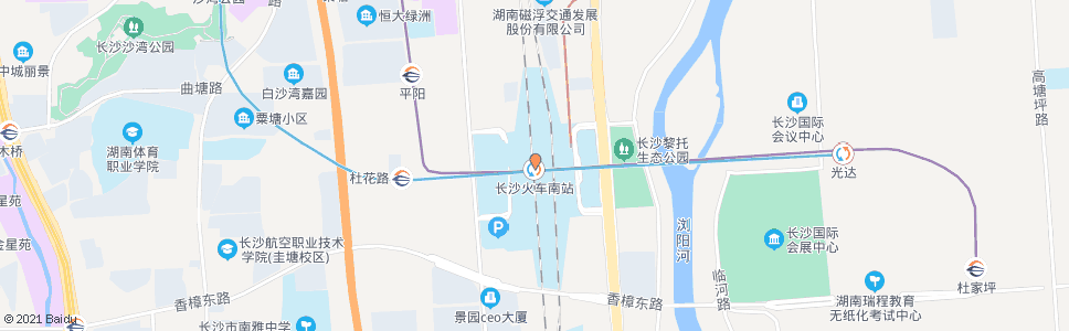 长沙夏绎铺_公交站地图_长沙公交_妙搜公交查询2024