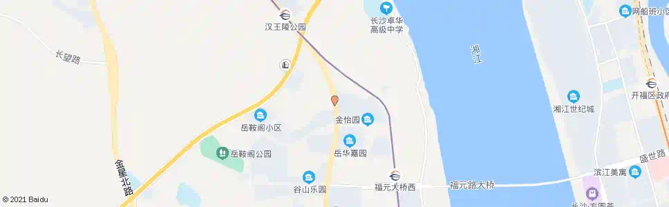 长沙好家园小区_公交站地图_长沙公交_妙搜公交查询2024