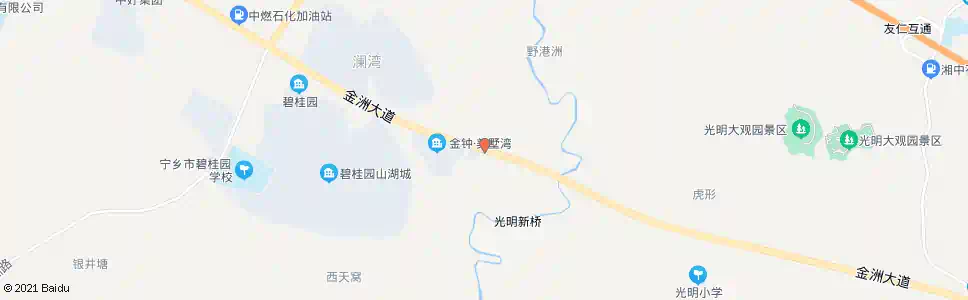 长沙光明村_公交站地图_长沙公交_妙搜公交查询2024