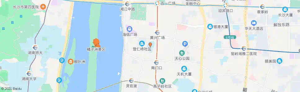 长沙长郡中学_公交站地图_长沙公交_妙搜公交查询2024