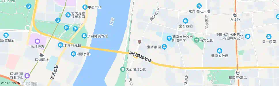 长沙二豹子岭_公交站地图_长沙公交_妙搜公交查询2024