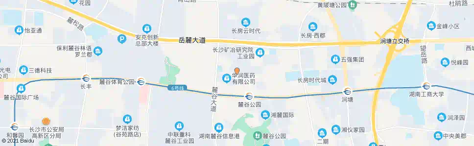 长沙麓天路兴园路口_公交站地图_长沙公交_妙搜公交查询2024