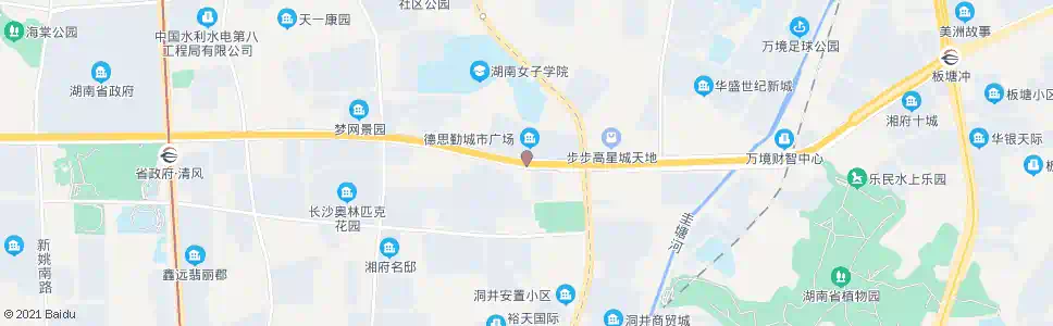 长沙高升村_公交站地图_长沙公交_妙搜公交查询2024