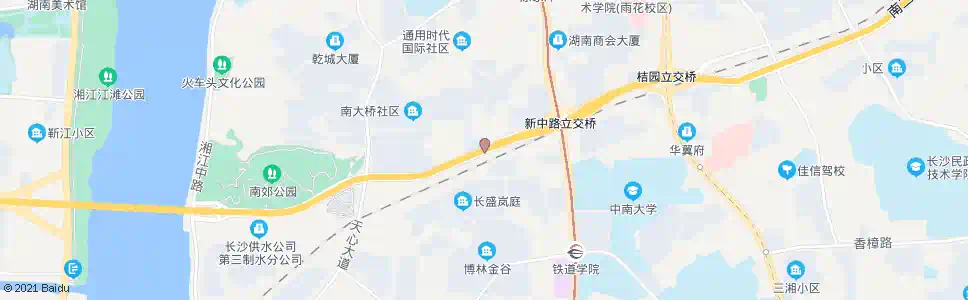 长沙丁家垅_公交站地图_长沙公交_妙搜公交查询2024