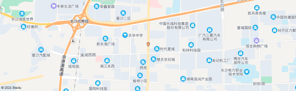 长沙可口可乐_公交站地图_长沙公交_妙搜公交查询2024