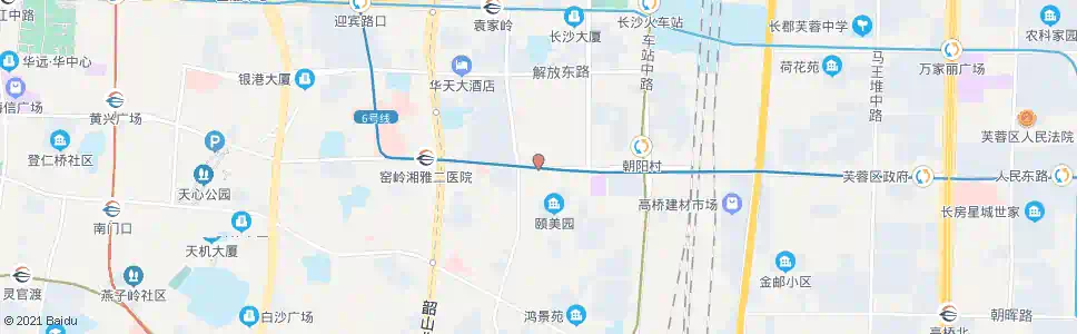 长沙曙光路口_公交站地图_长沙公交_妙搜公交查询2024