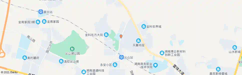 长沙金科湖湘公园_公交站地图_长沙公交_妙搜公交查询2024