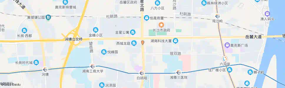 长沙卫技新村_公交站地图_长沙公交_妙搜公交查询2024