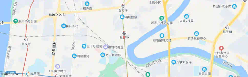 长沙跃进湖_公交站地图_长沙公交_妙搜公交查询2024