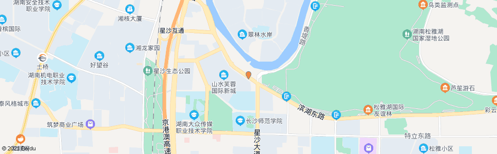 长沙县自来水厂_公交站地图_长沙公交_妙搜公交查询2024