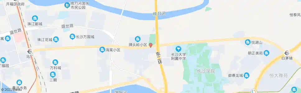 长沙环线路口_公交站地图_长沙公交_妙搜公交查询2024