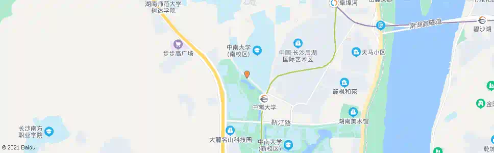 长沙淹鱼塘_公交站地图_长沙公交_妙搜公交查询2024