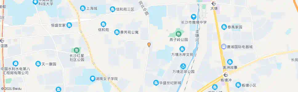 长沙洞井路井湾路口_公交站地图_长沙公交_妙搜公交查询2024