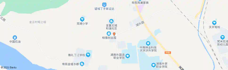 长沙丁字湾_公交站地图_长沙公交_妙搜公交查询2024