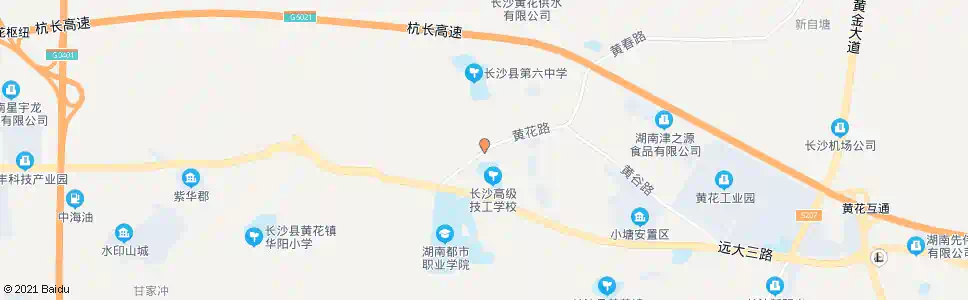 长沙长沙县六中_公交站地图_长沙公交_妙搜公交查询2024