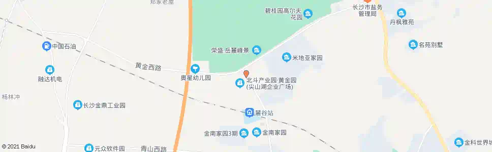 长沙东方红路黄金大道口_公交站地图_长沙公交_妙搜公交查询2024