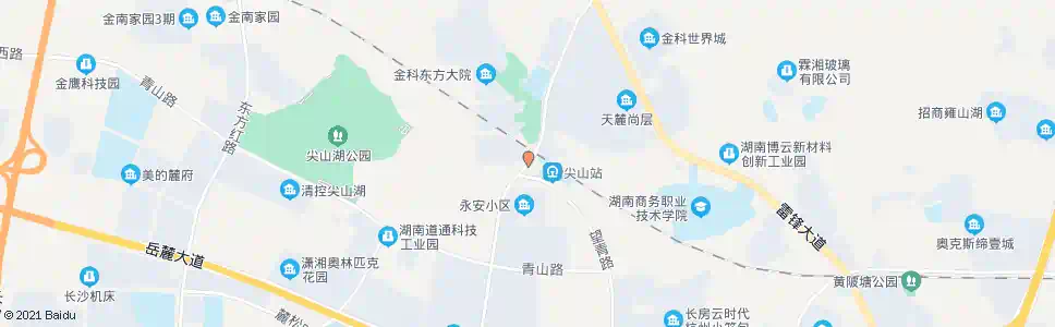 长沙金科东方大院_公交站地图_长沙公交_妙搜公交查询2024