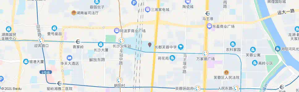 长沙锦泰广场_公交站地图_长沙公交_妙搜公交查询2024