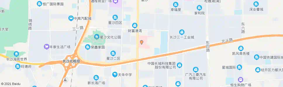 长沙市八医院_公交站地图_长沙公交_妙搜公交查询2024