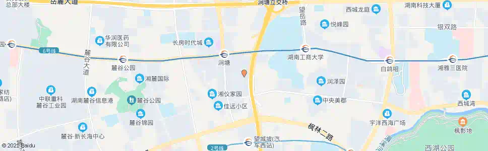 长沙郁金香精品建材城_公交站地图_长沙公交_妙搜公交查询2024