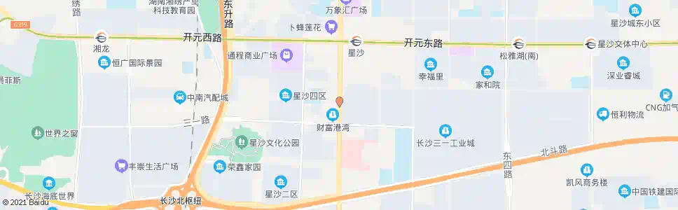 长沙经开区_公交站地图_长沙公交_妙搜公交查询2024