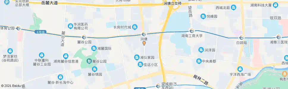 长沙玉兰路枫林路口(西站地铁口)_公交站地图_长沙公交_妙搜公交查询2024