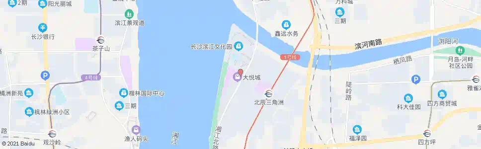 长沙北辰时代广场_公交站地图_长沙公交_妙搜公交查询2024