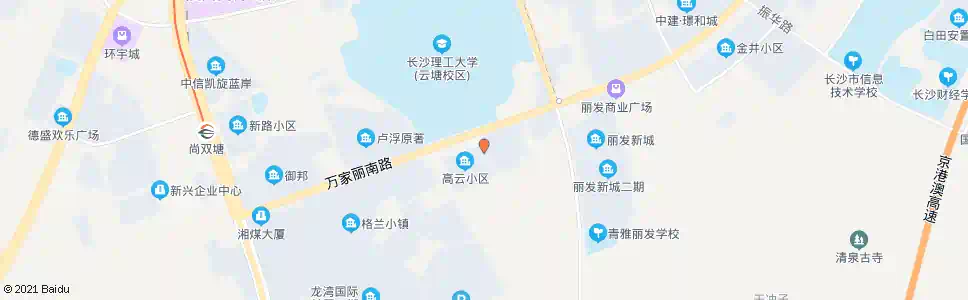 长沙长沙理工大学云塘校区_公交站地图_长沙公交_妙搜公交查询2024