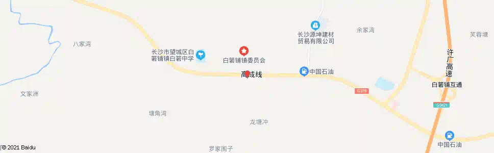 长沙龙莲村_公交站地图_长沙公交_妙搜公交查询2024