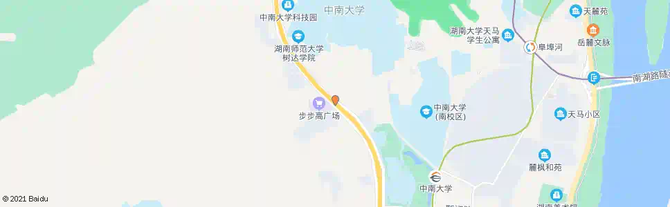 长沙王家湾_公交站地图_长沙公交_妙搜公交查询2024